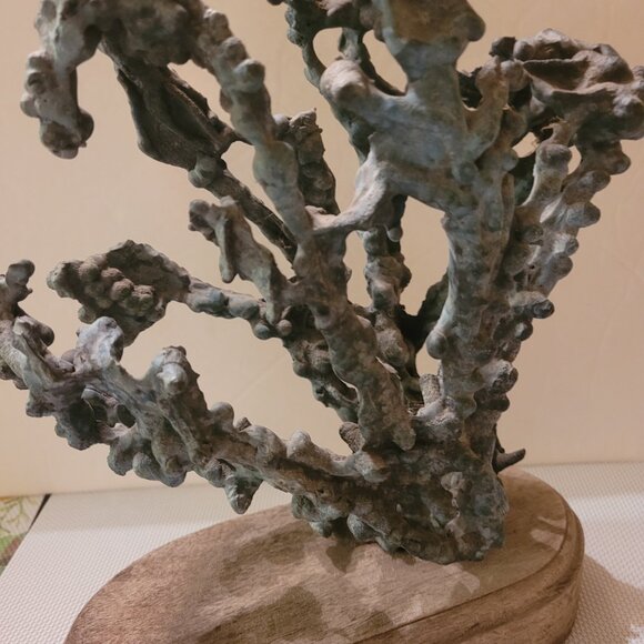 UNIQUE ORGANIC PIECE OF ART! Cast Bronze Ant Hill Sculpture - VINTAGE- BRUTALIST - Picture 10 of 16